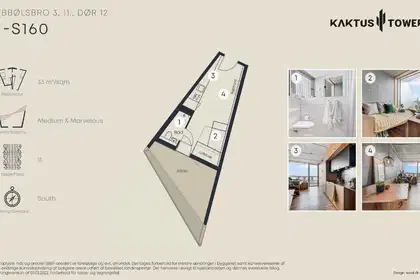 Visual presentation of the listing
