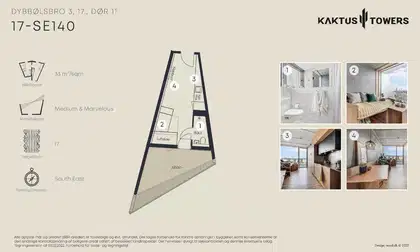 Visual presentation of the listing
