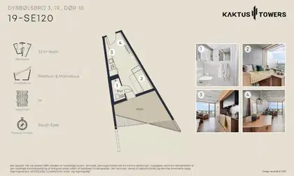 Visual presentation of the listing