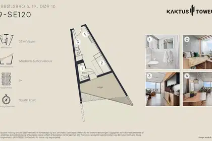 Visual presentation of the listing