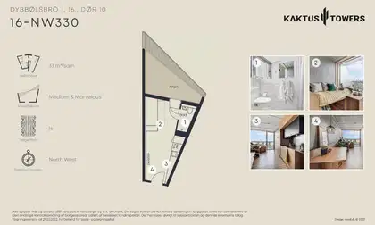 Visual presentation of the listing