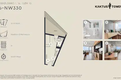 Visual presentation of the listing