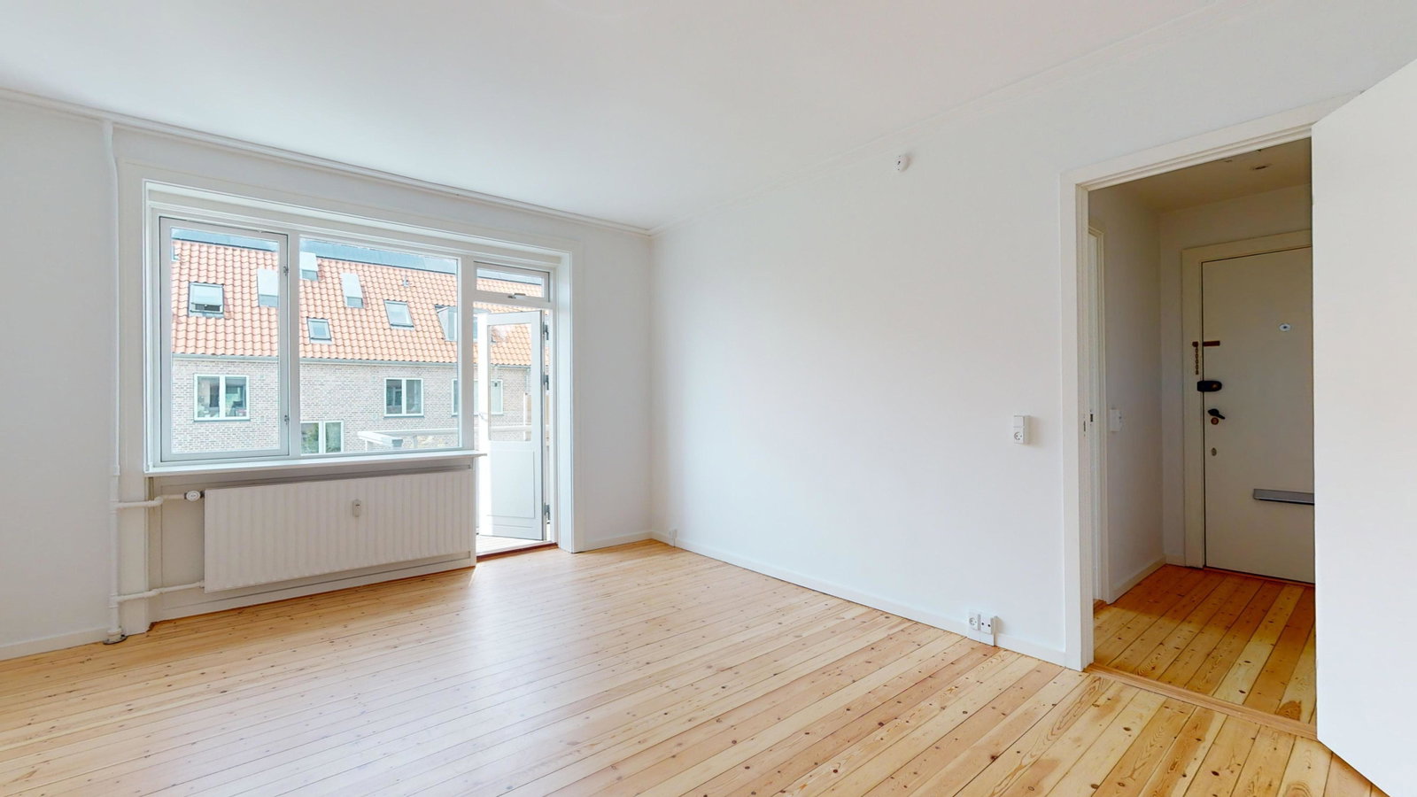 apartment Lys 2-værelses lejlighed i roligt Vanløse kvarter