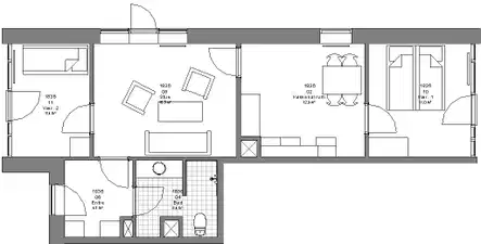 apartment Bright apartments with community close to Herning city center