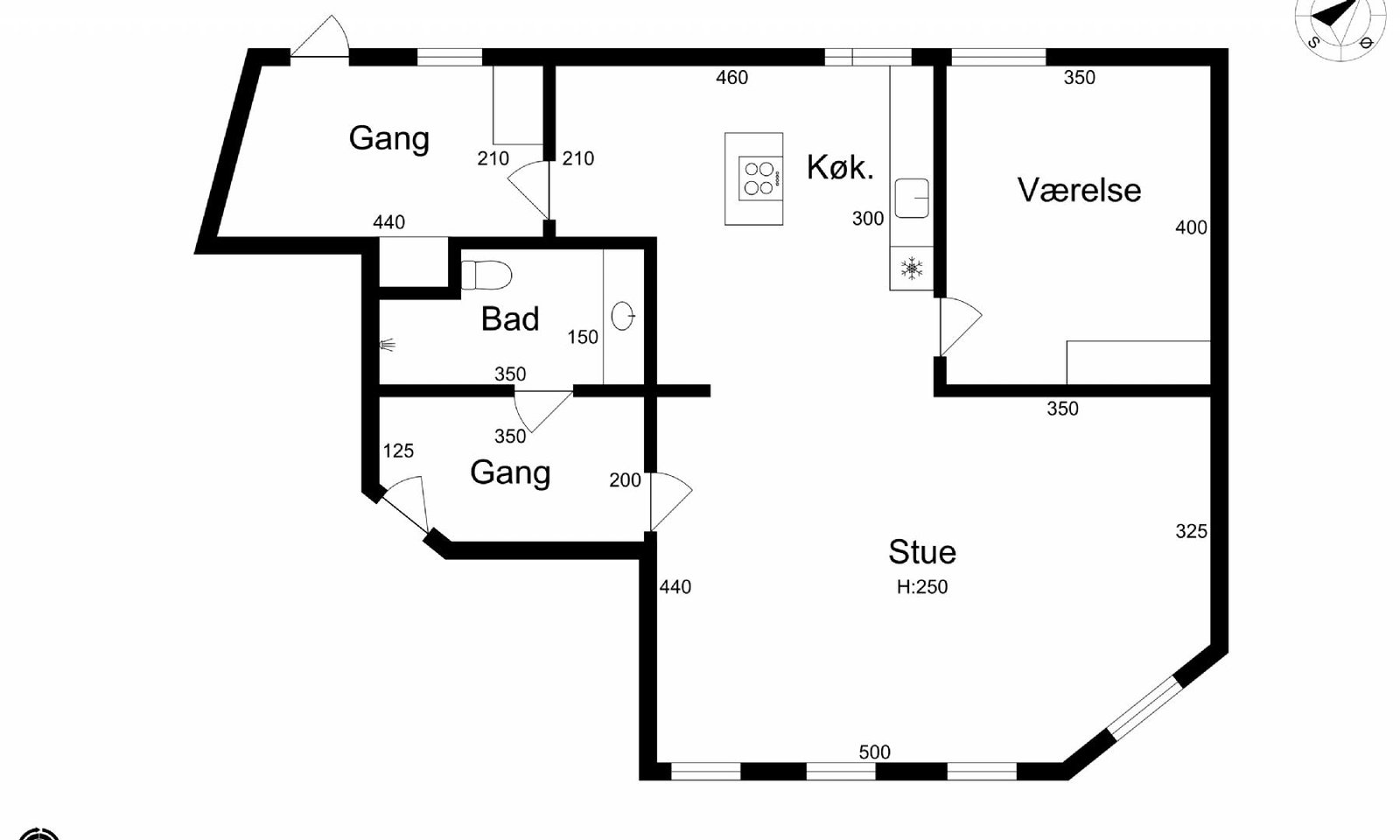 Visual presentation of the listing