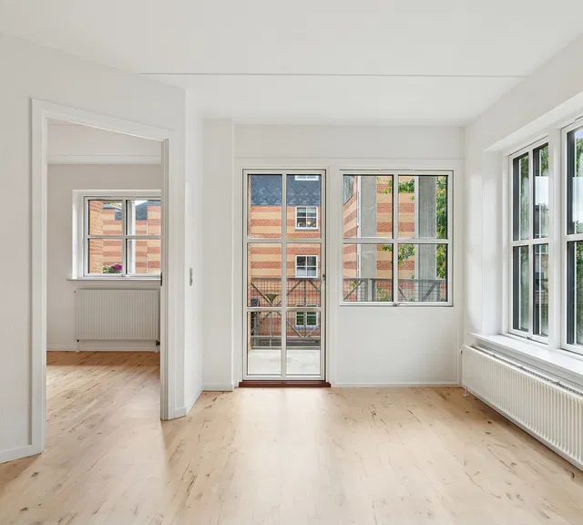 apartment Lys 2V lejlighed ved Odense Å og Munke Mose