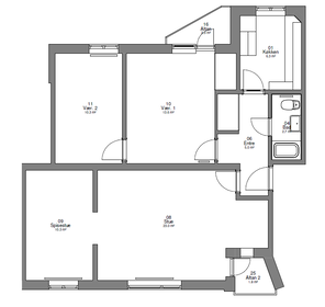 Visual presentation of the listing