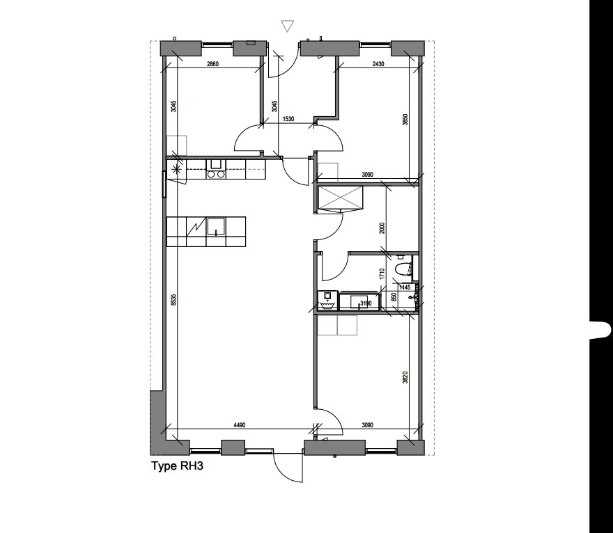 Visual presentation of the listing