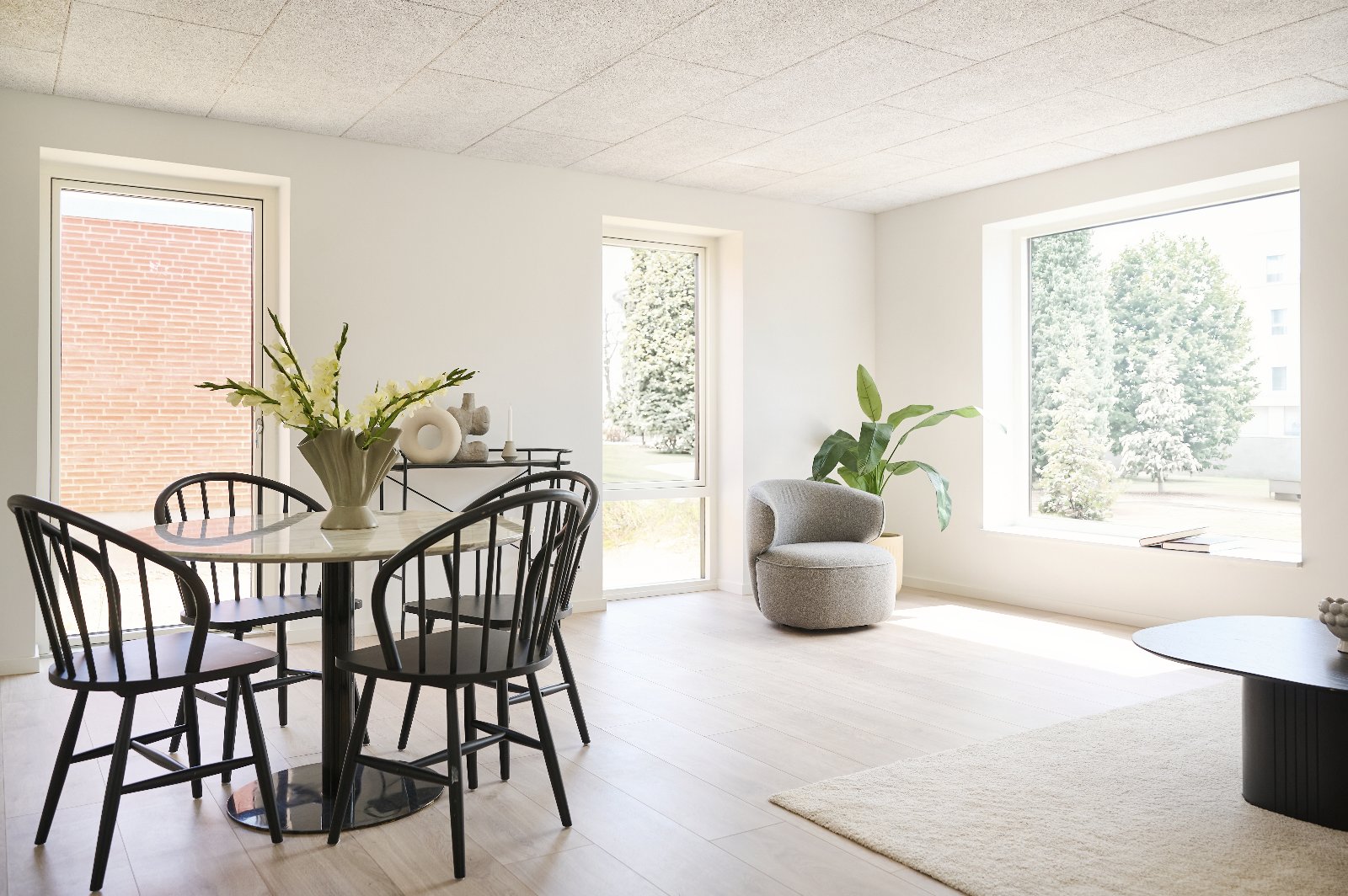 Visual presentation of the listing