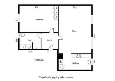 Visual presentation of the listing