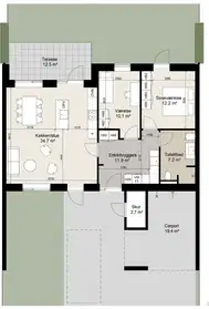 Visual presentation of the listing