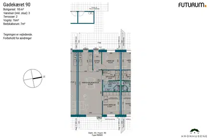 Visual presentation of the listing