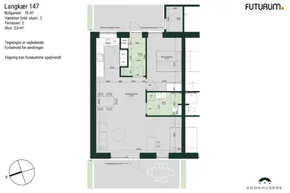 Visual presentation of the listing