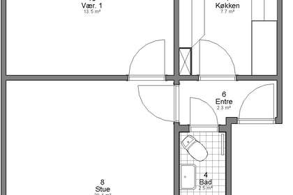 Visual presentation of the listing