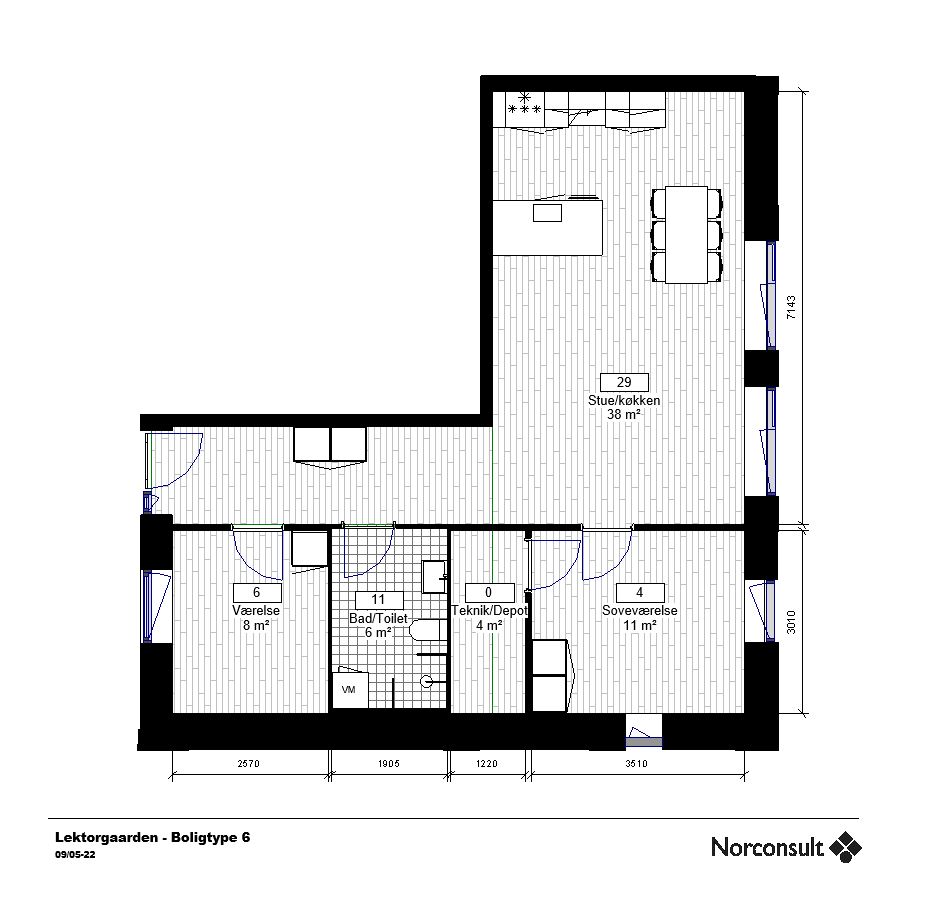 Visual presentation of the listing
