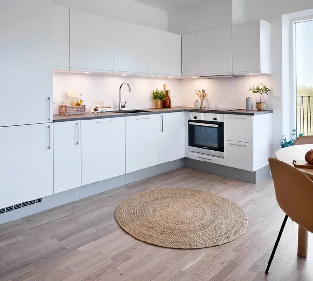 apartment Lys 2-værelses lejlighed med terrasse