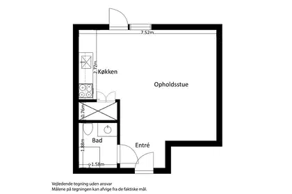 Visual presentation of the listing