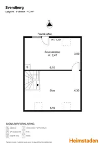 Visual presentation of the listing