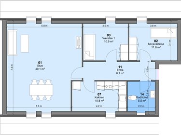 Visual presentation of the listing