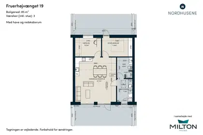 Visual presentation of the listing