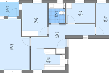 Visual presentation of the listing