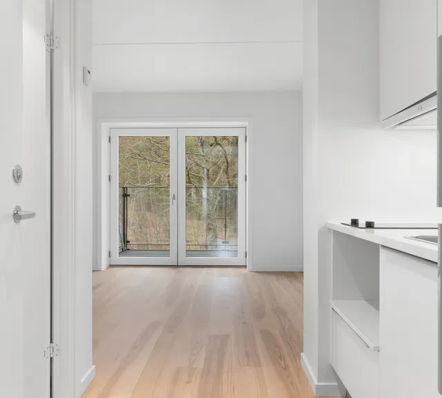 apartment Beautiful 1-room apartment with a large private balcony