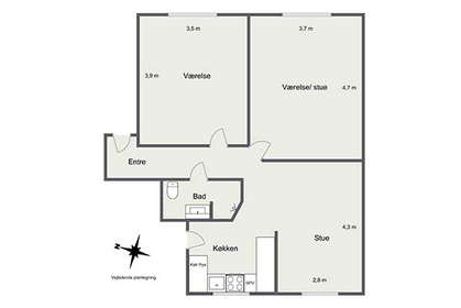 Visual presentation of the listing