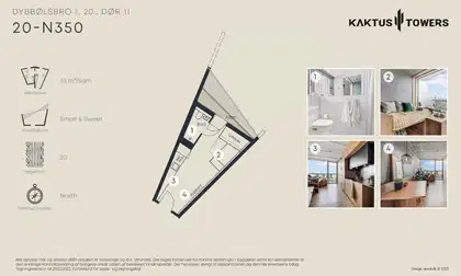 Visual presentation of the listing