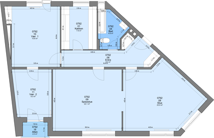 Visual presentation of the listing