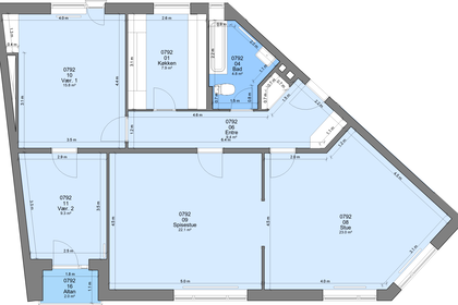 Visual presentation of the listing