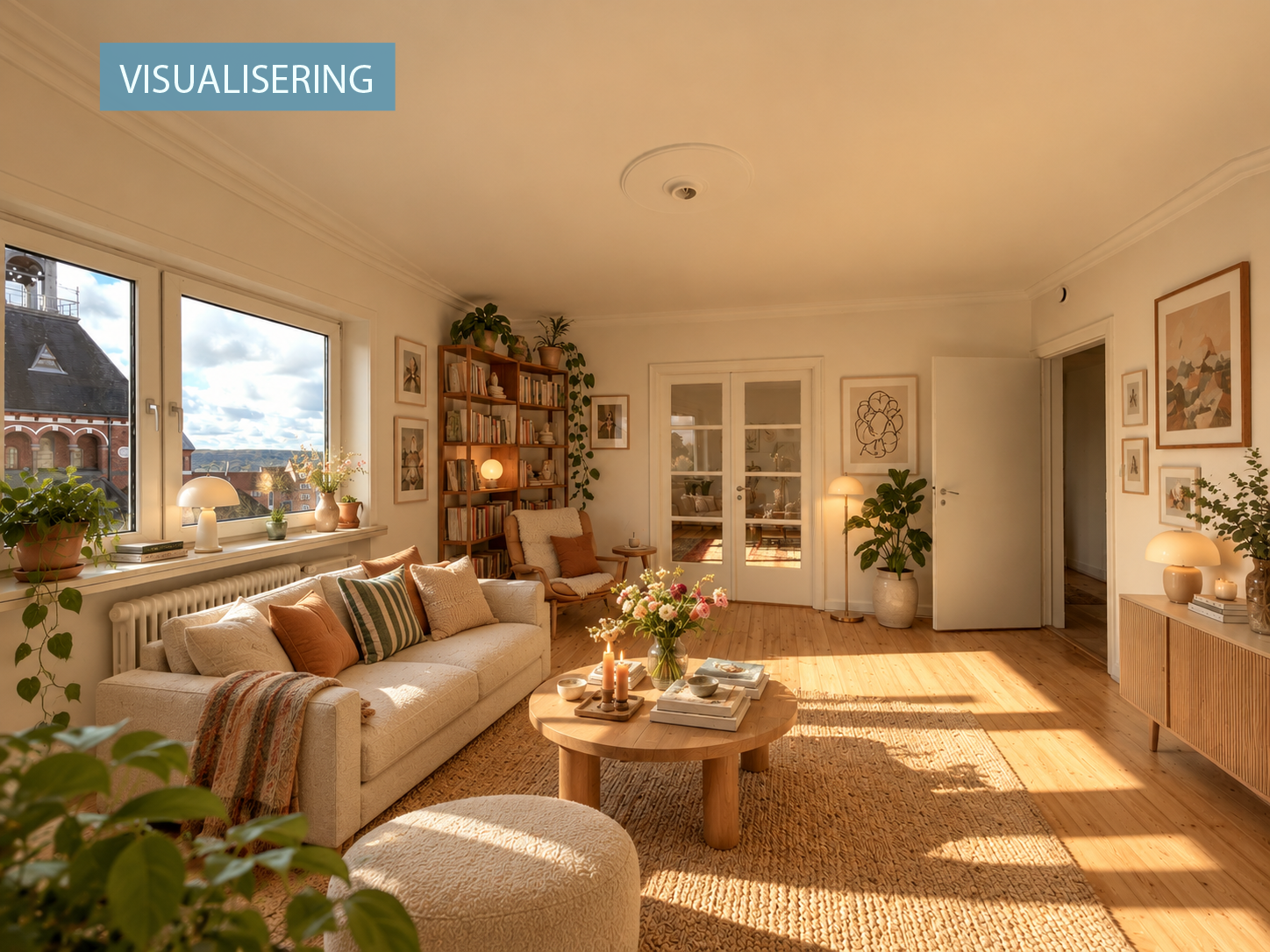 Visual presentation of the listing