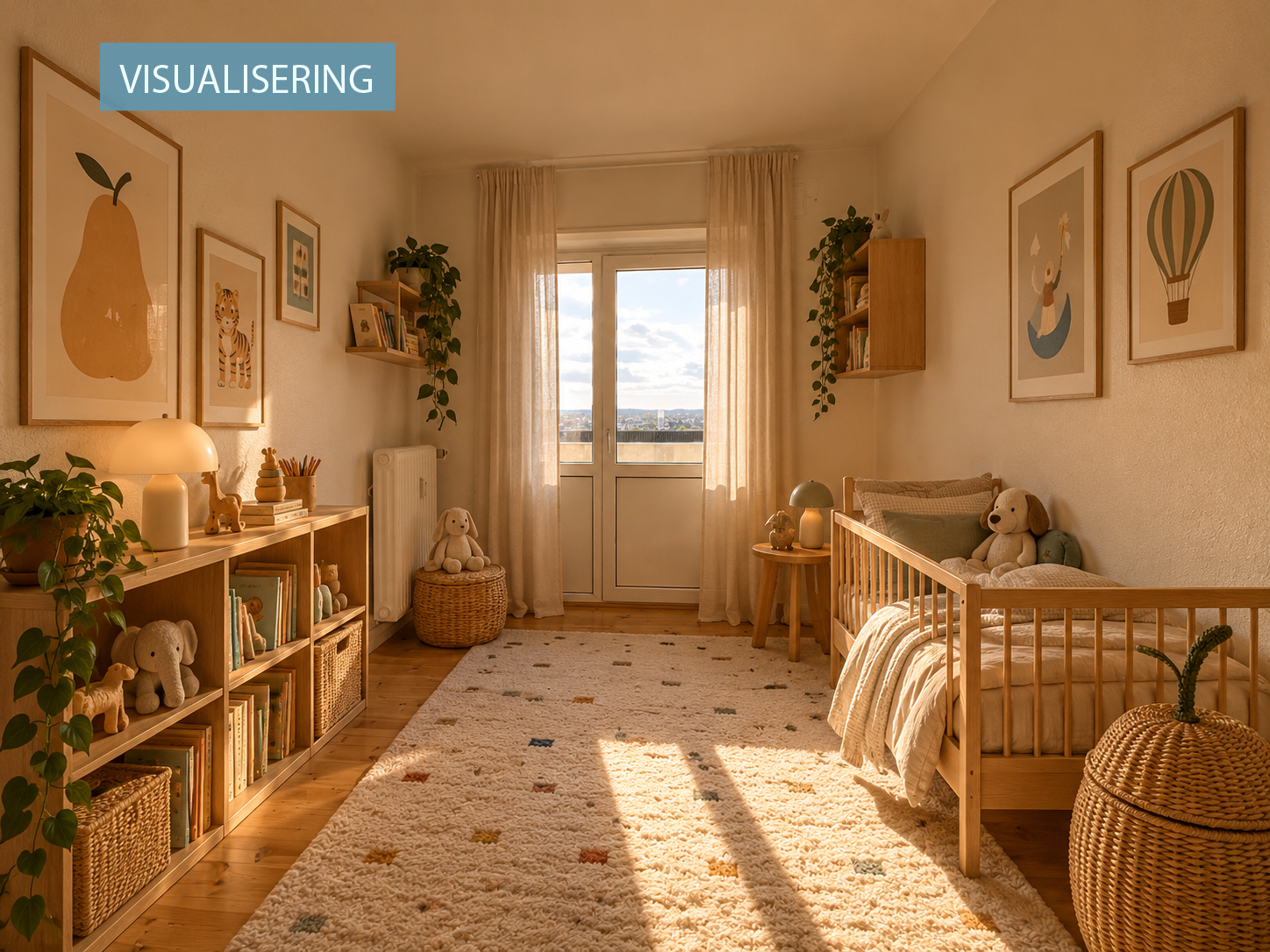Visual presentation of the listing