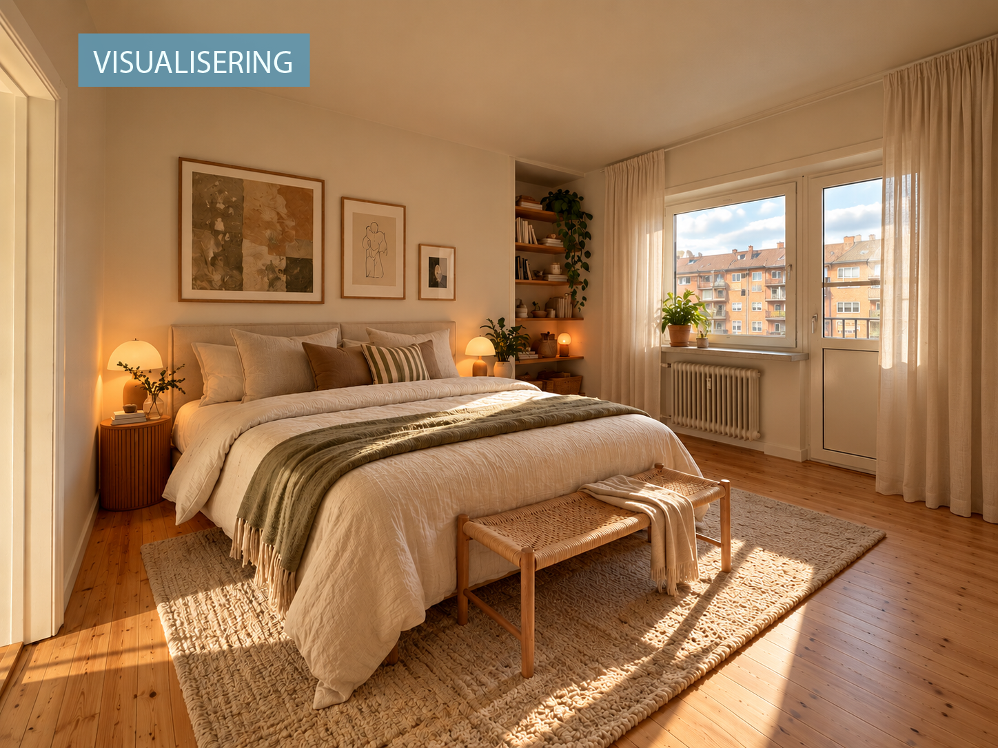 Visual presentation of the listing