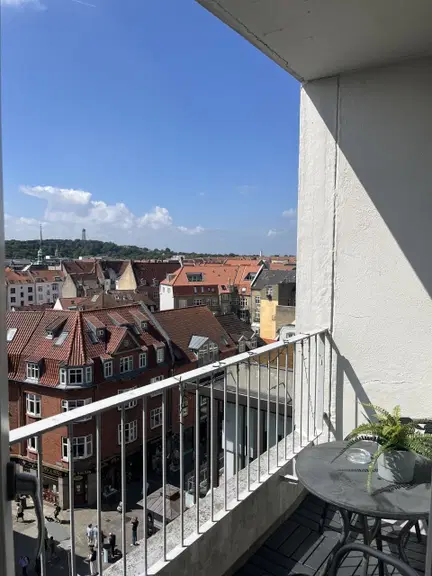 apartment Bright and Spacious 1-Room Apartment with Balcony in the Center of Aalborg