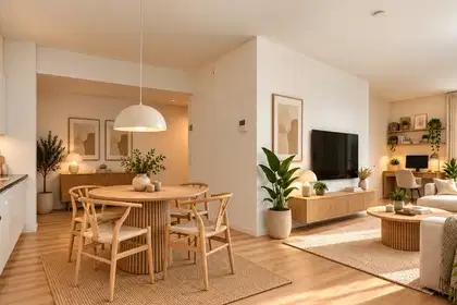 Visual presentation of the listing