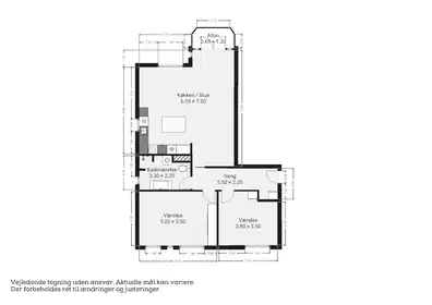 Visual presentation of the listing