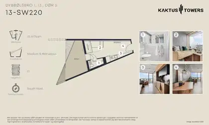 Visual presentation of the listing
