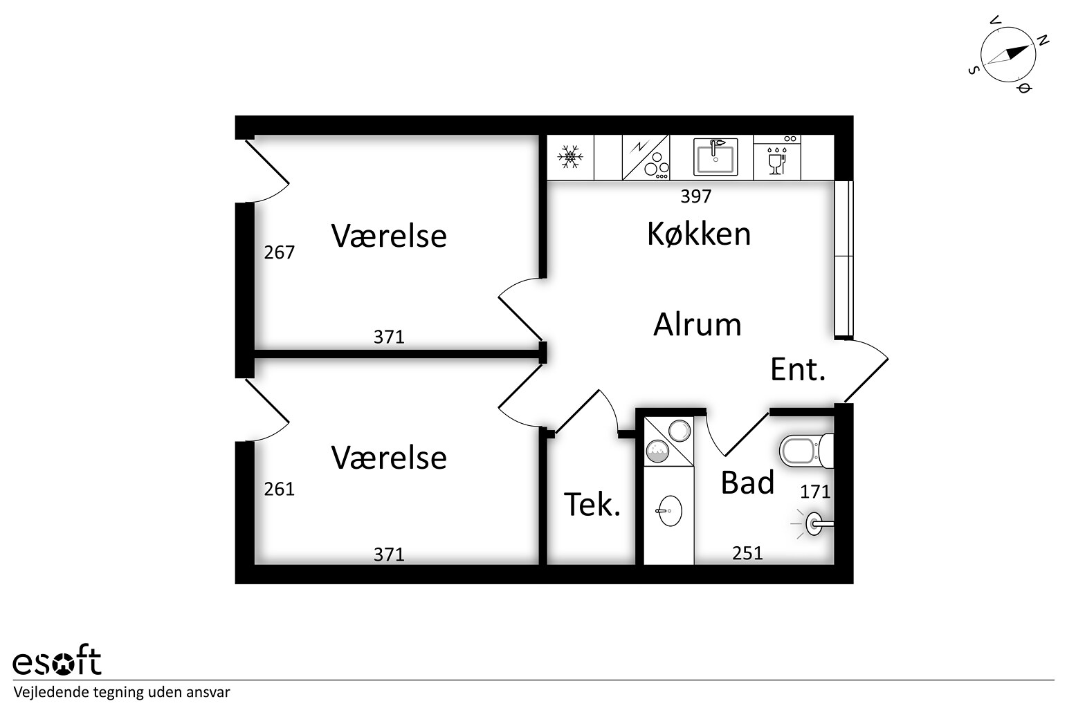 Egen altan på øverste etage – billede 12