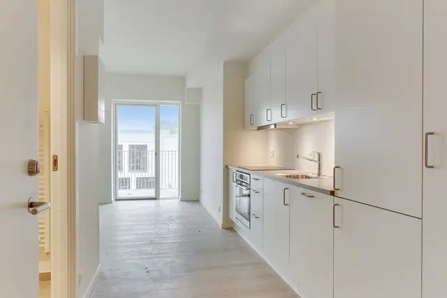 apartment 2-værelses lejlighed med privat altan i Hillerød