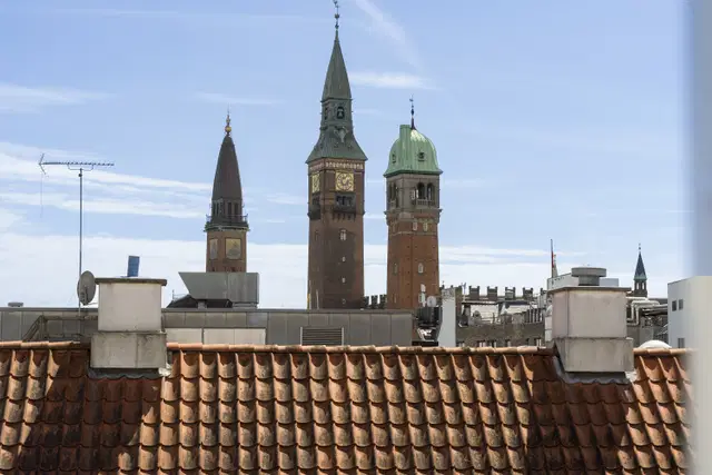 apartment Stor 3-værelses lejlighed på 156 m² centralt i København