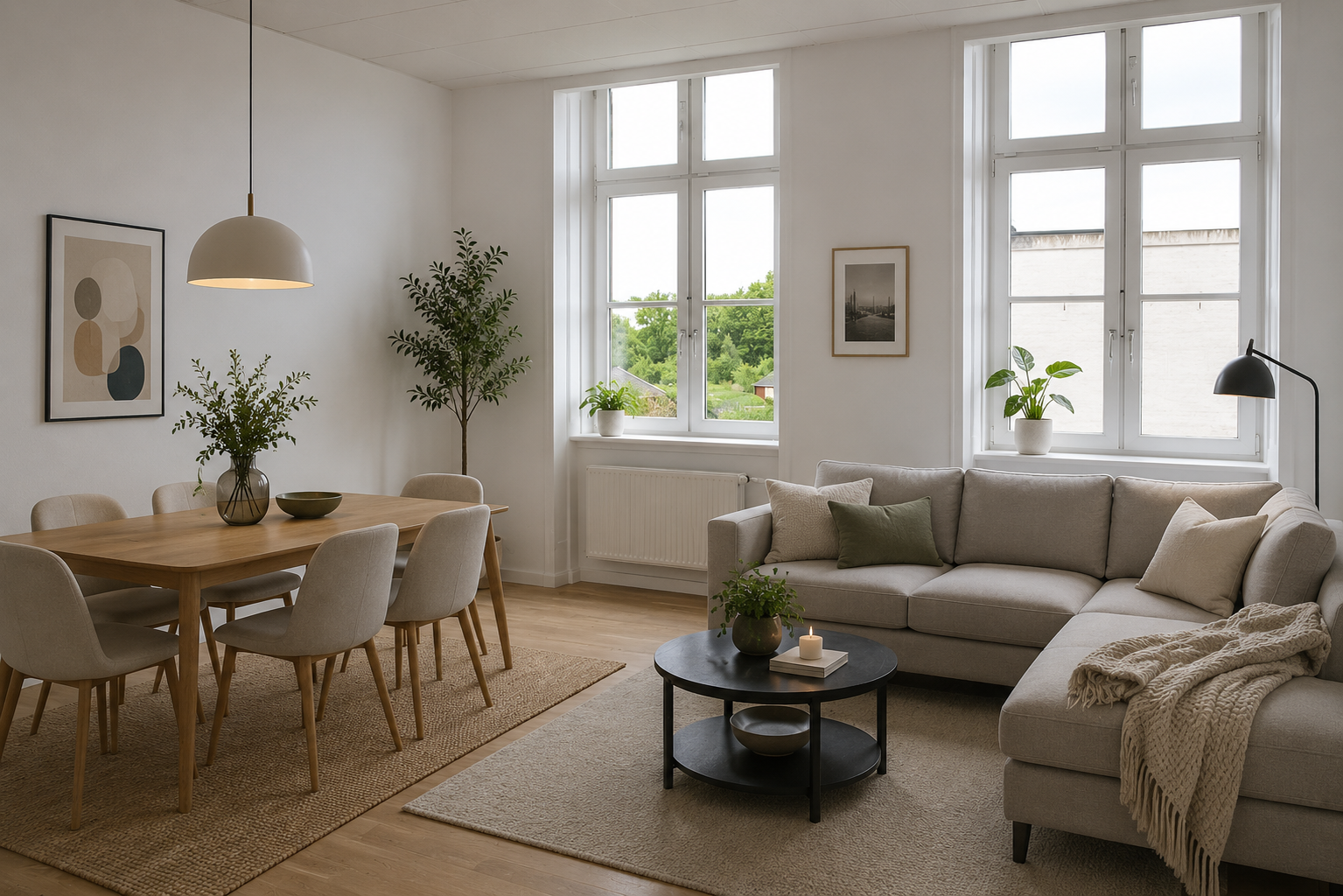 Visual presentation of the listing