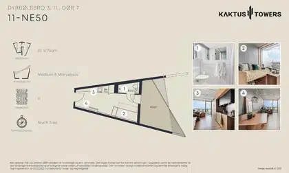 Visual presentation of the listing