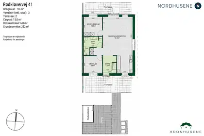 Visual presentation of the listing