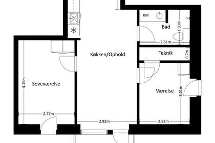 3-værelses lejlighed på 64 m² til leje i Risskov – Kongevellen, 6. sal – billede 7