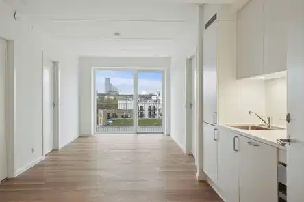 apartment 3-værelses lejligheder med altan i Risskov Brynet