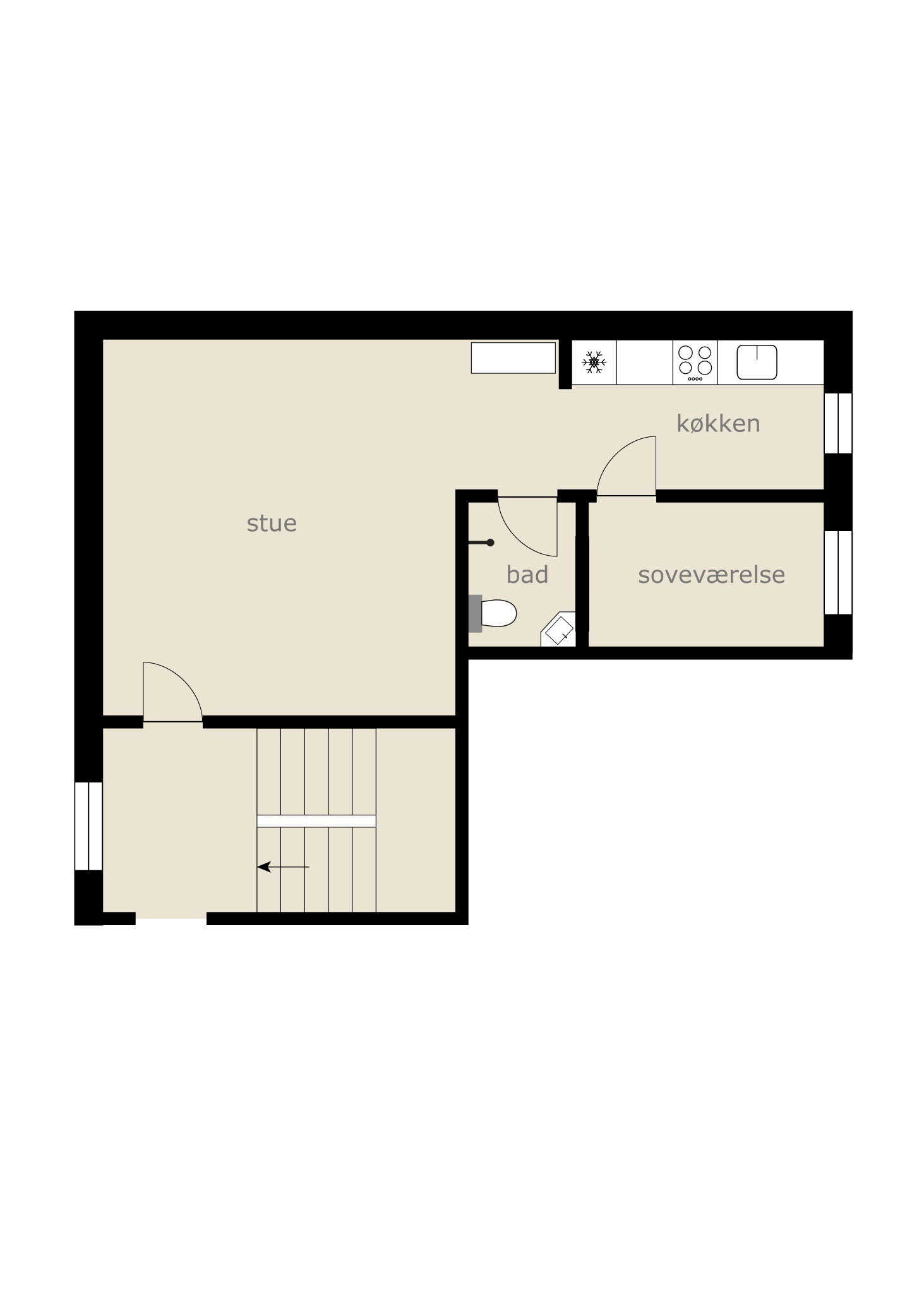 Visual presentation of the listing