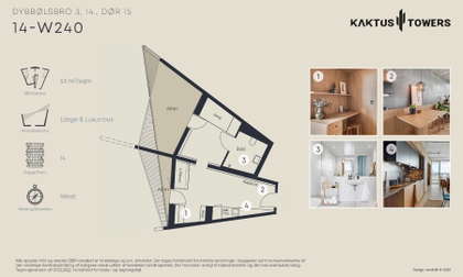 Visual presentation of the listing