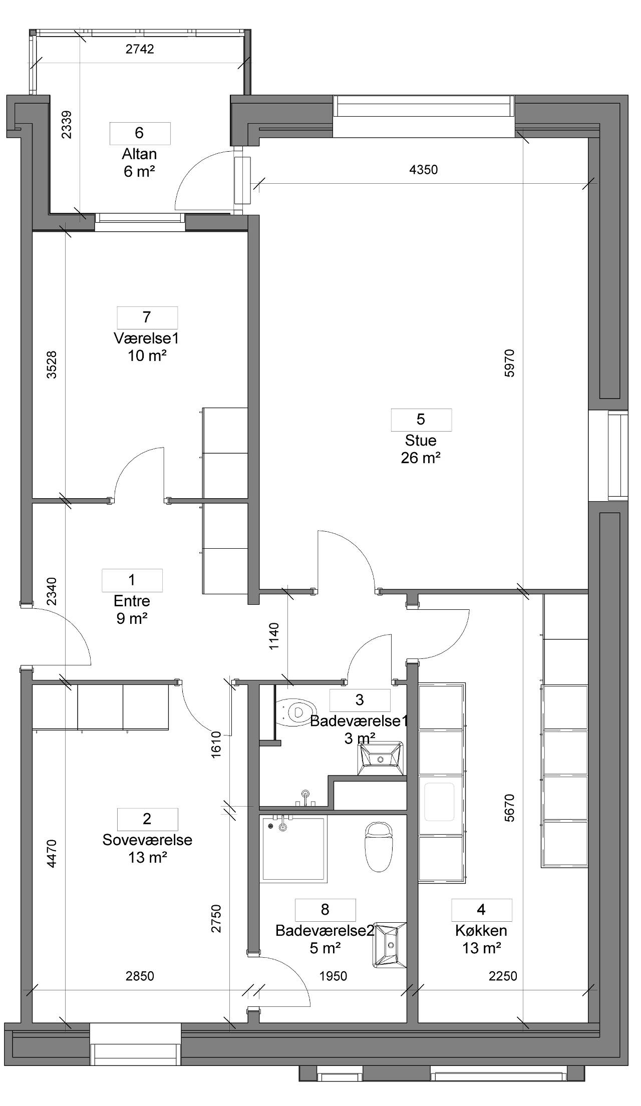 3-room apartment of 95 m² for rent in Nørresundby – Vangen, 3rd floor – photo 24