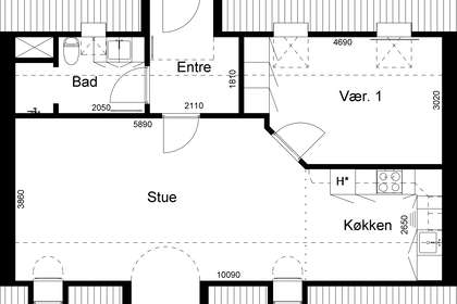 Visual presentation of the listing