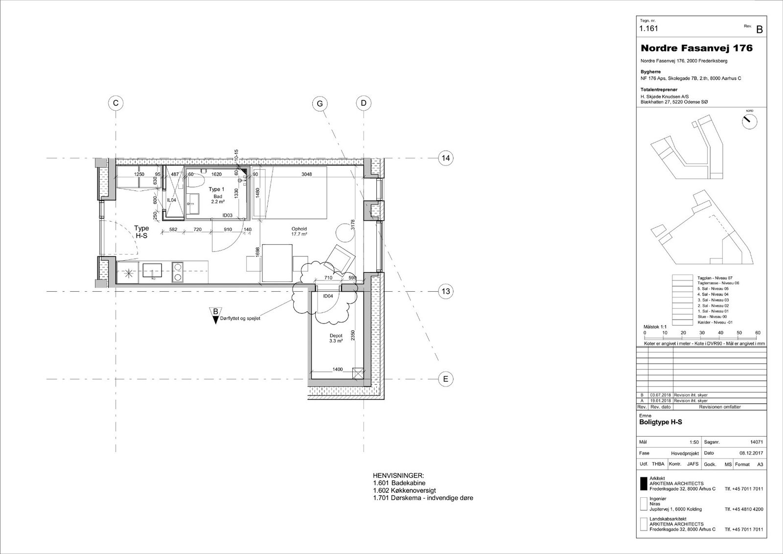 Visual presentation of the listing